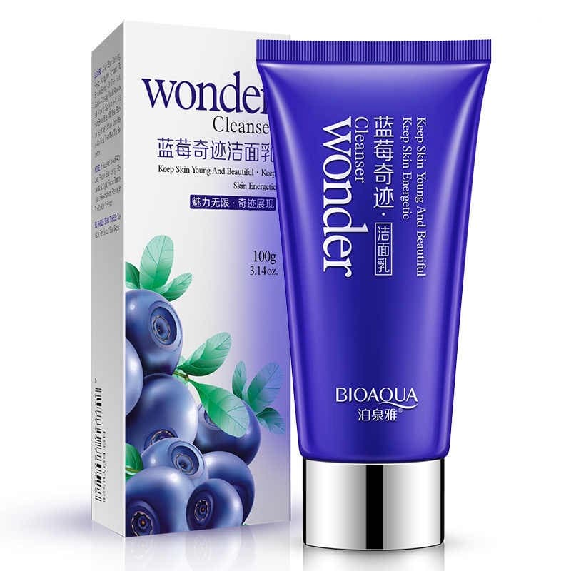 فوم شستشو بلوبری بیوآکوا BIOAQUA