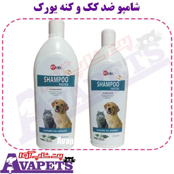 شامپو ضد کک و کنه یورک — تصویر ۳
