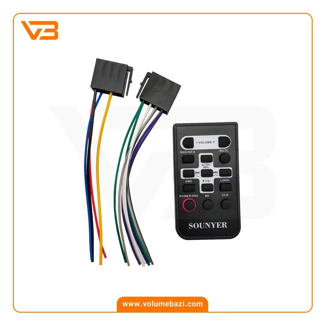 پخش کننده خودرو سونیر مدل SYR-8253 — تصویر ۸