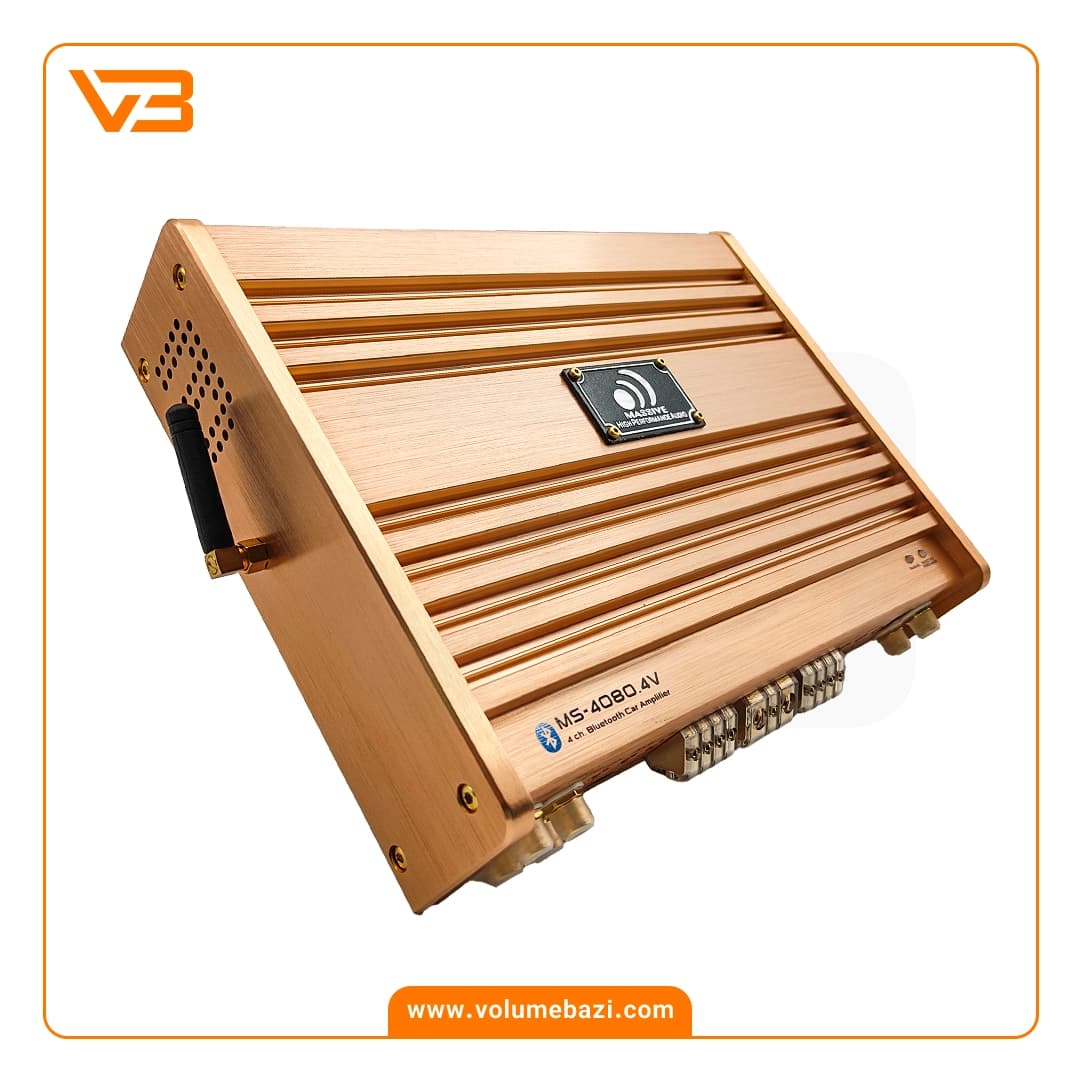 آمپلی فایر 4 کانال مسیو مدل MS-4080.4V — تصویر ۲