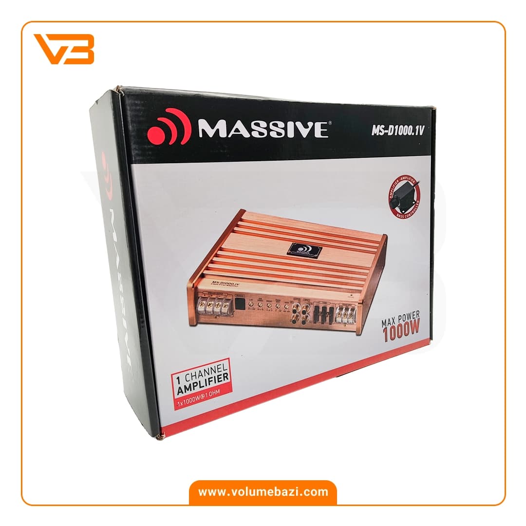 آمپلی فایر مونو مسیو مدل MS-D1000.1V — تصویر ۴