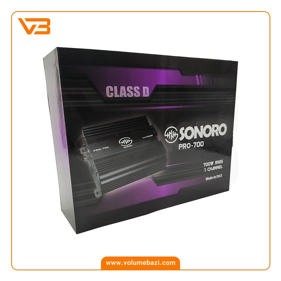 آمپلی فایر مونو SONORO مدل PRO-700 — تصویر ۱۲