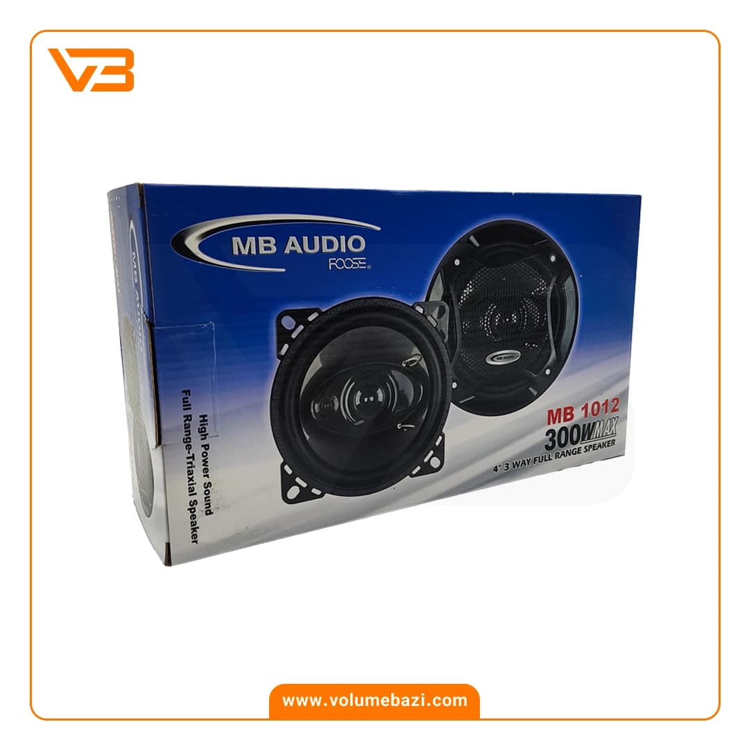 اسپیکر خودرو ام بی آدیو مدل MB 1012 — تصویر ۶