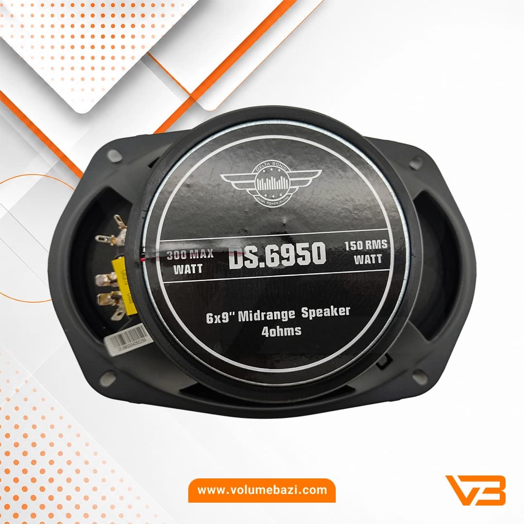فول رنج بیضی دلتاسونیک مدل DS.6950 سایز 6×9 اینچ – دو عددی — تصویر ۶