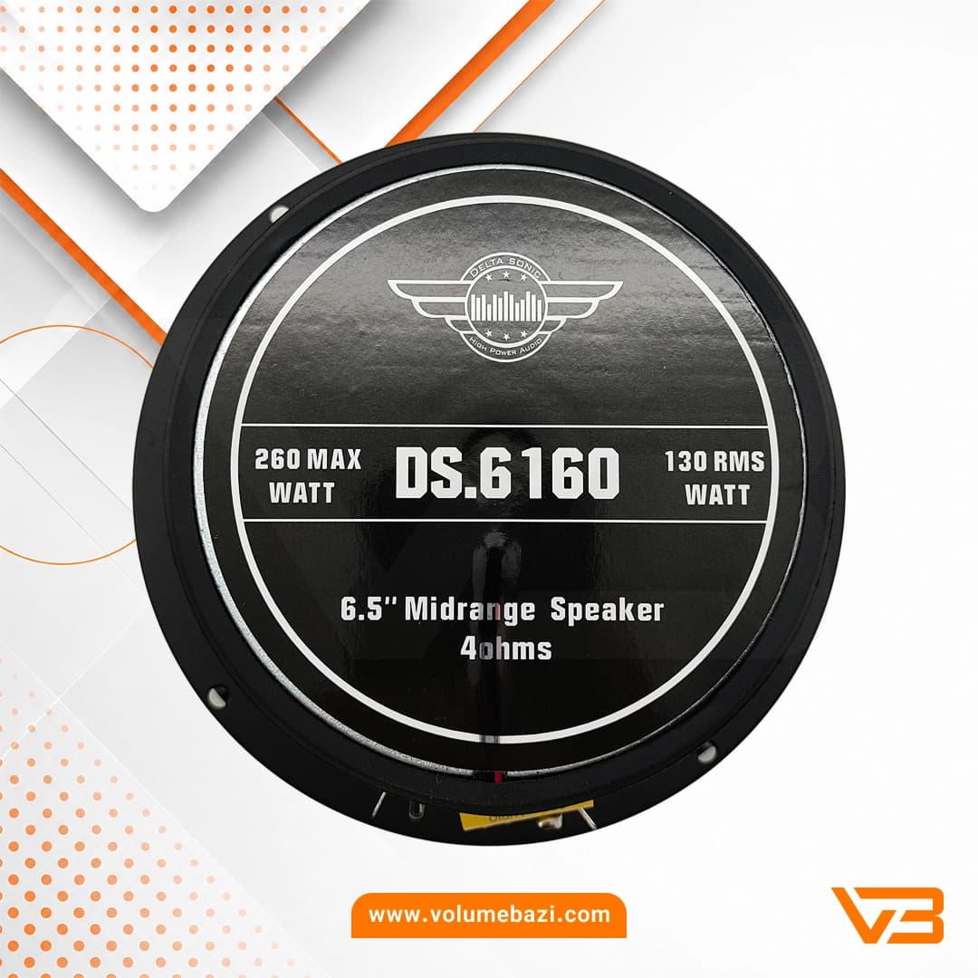 فول رنج دلتاسونیک مدل DS.6160 سایز 6.5 اینچ – دو عددی — تصویر ۶