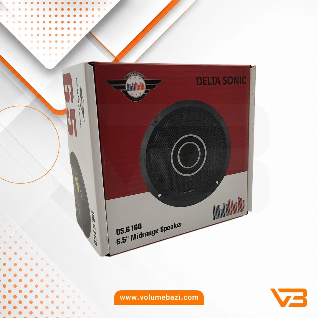 فول رنج دلتاسونیک مدل DS.6160 سایز 6.5 اینچ – دو عددی — تصویر ۲