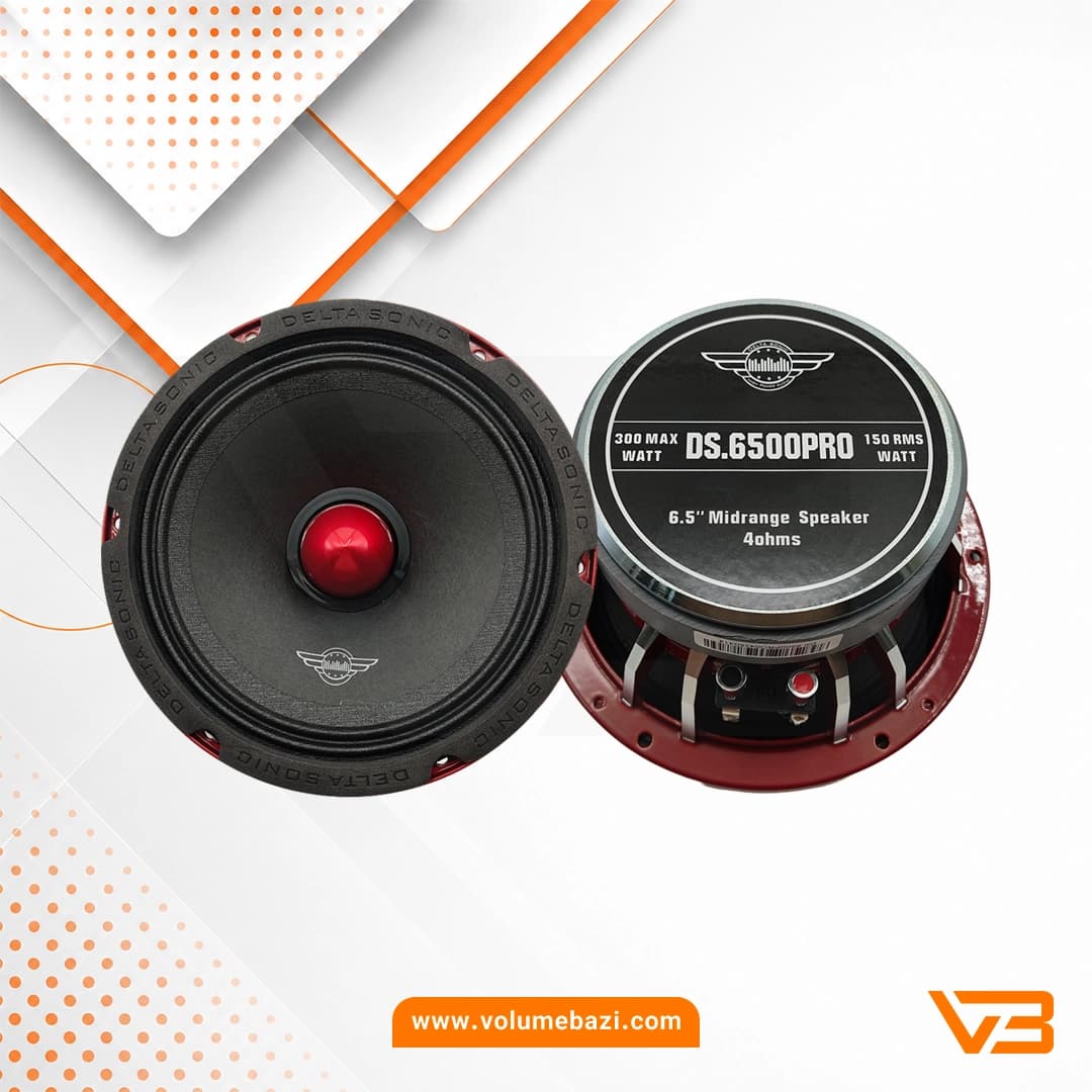 میدرنج دلتاسونیک مدل DS.6500PRO سایز 6.5 اینچ – دو عددی