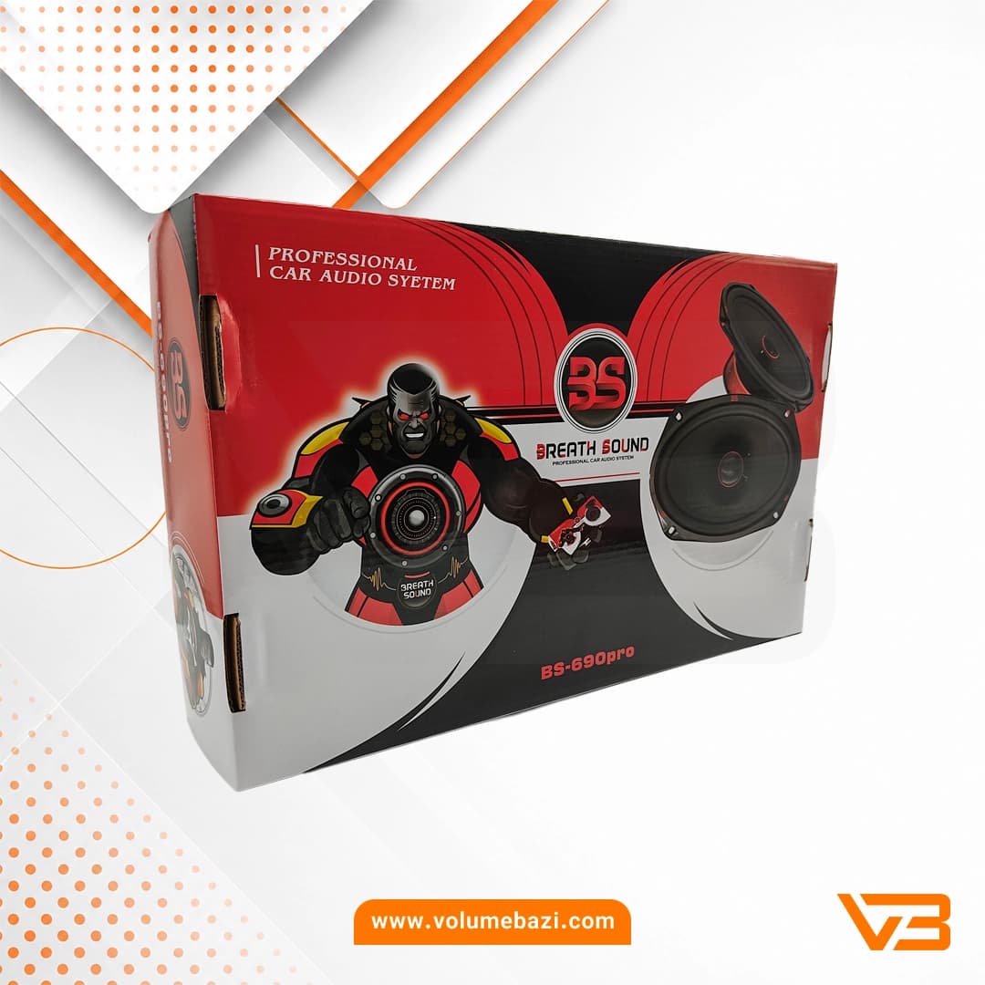 اسپیکر خودرو برث ساند مدل BS-690pro سایز 9×6 اینچ – بسته دو عددی — تصویر ۲