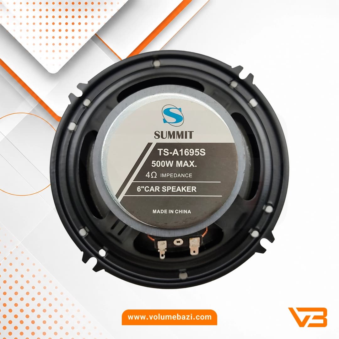 اسپیکر خودرو سامیت مدل TS-A1695S سایز 6.5 اینچ – بسته دو عددی — تصویر ۹