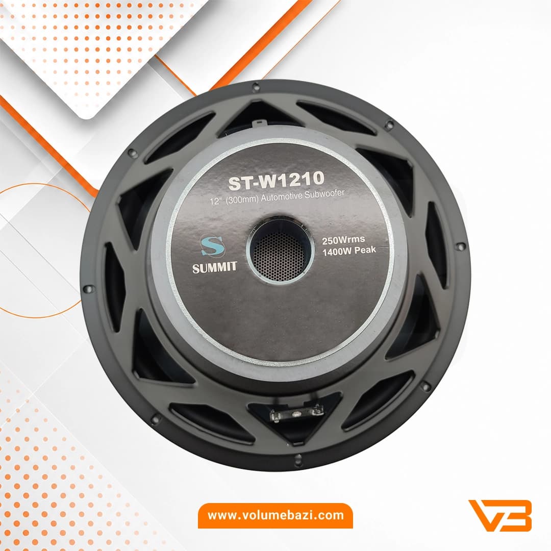 ساب ووفر سامیت مدل ST-W1210 سایز 12 اینچ — تصویر ۸