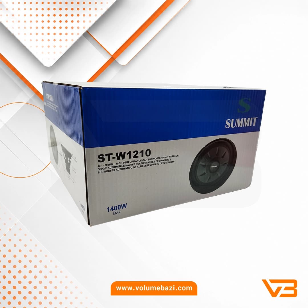 ساب ووفر سامیت مدل ST-W1210 سایز 12 اینچ — تصویر ۱۲