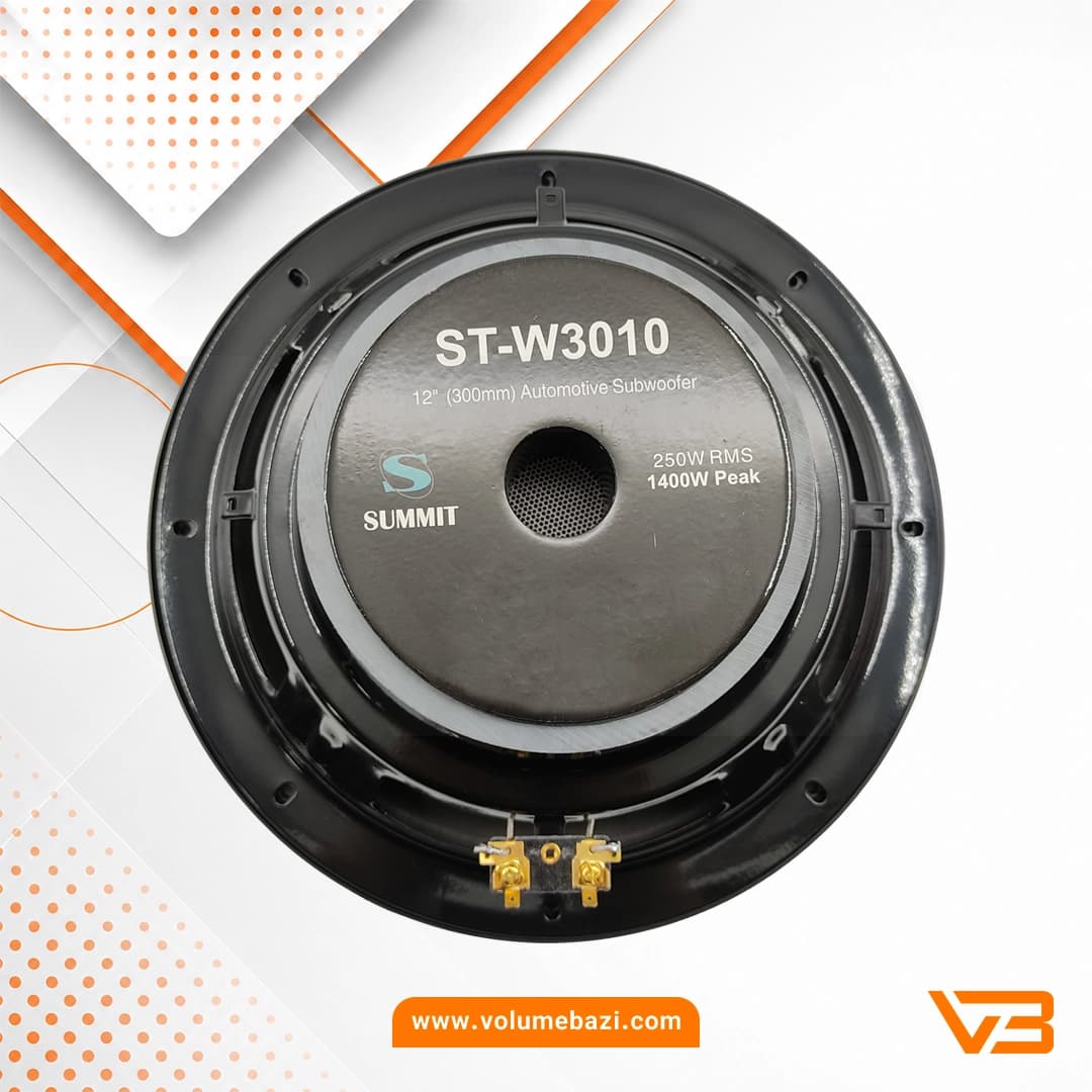 ساب ووفر سامیت مدل ST-W3010 سایز 12 اینچ — تصویر ۱۰