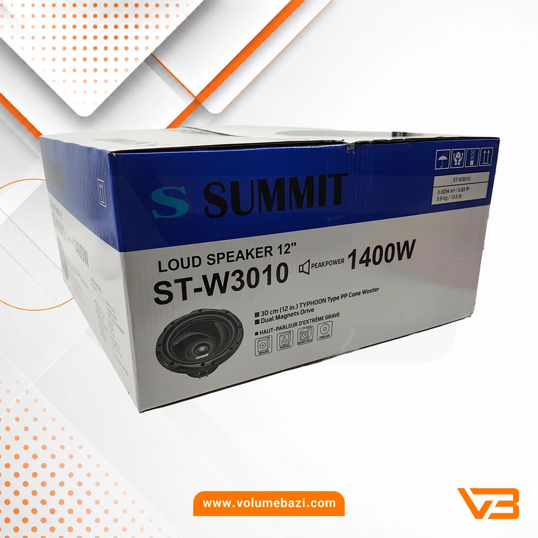ساب ووفر سامیت مدل ST-W3010 سایز 12 اینچ — تصویر ۶