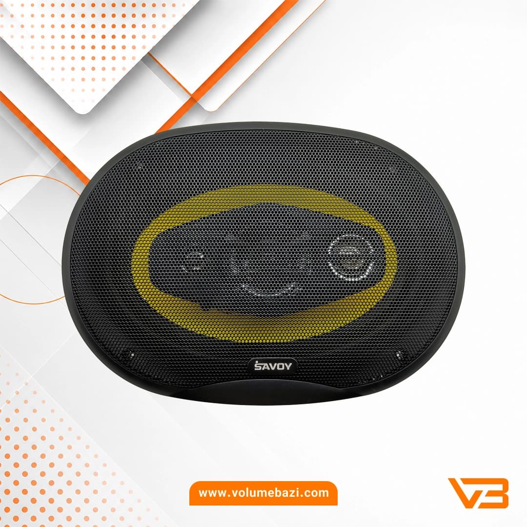 اسپیکر خودرو ساووی مدل SV-6980 سایز 9×6 اینچ – بسته دو عددی — تصویر ۸
