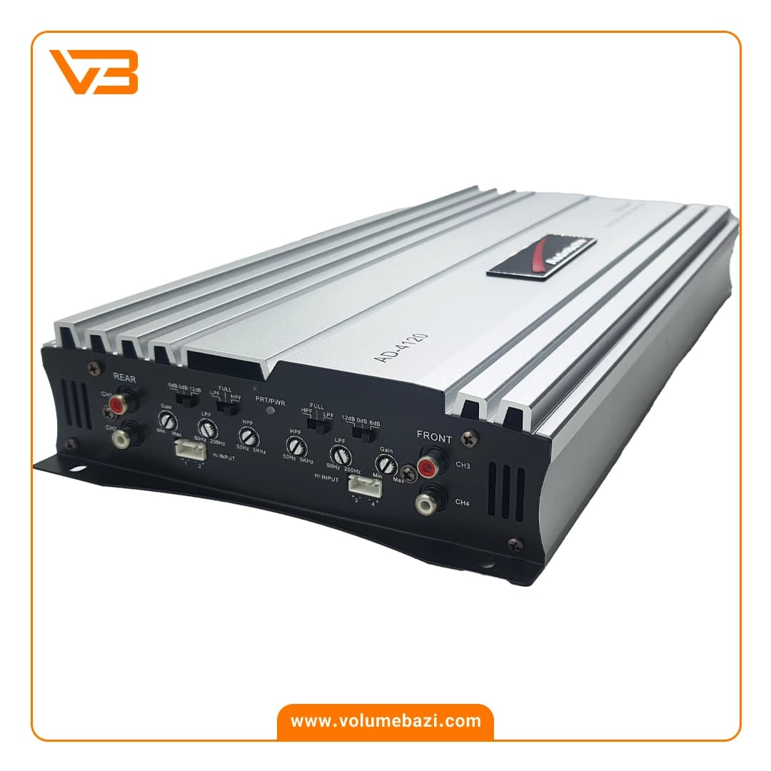 آمپلی فایر 4 کانال آدیو بان مدل AD-4120 — تصویر ۶