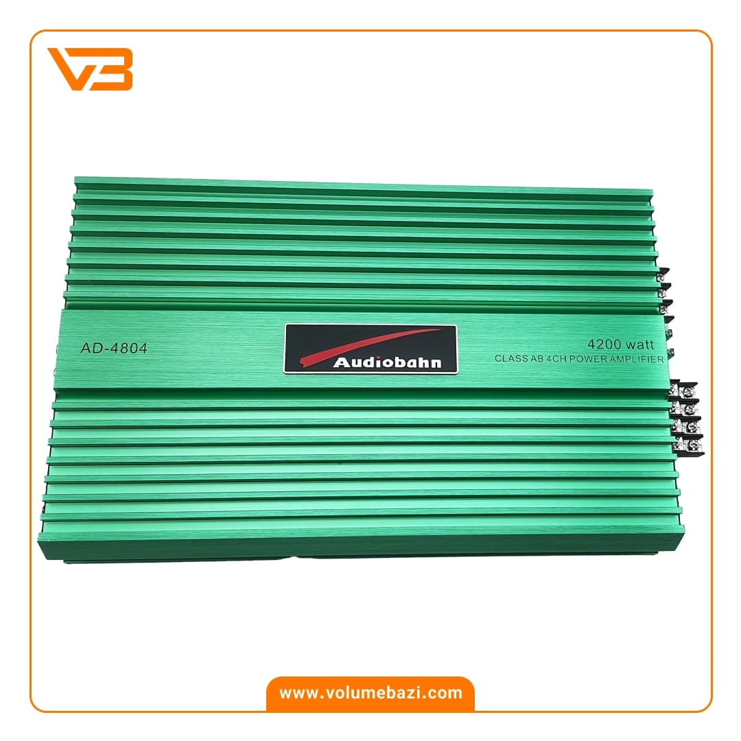 آمپلی فایر 4 کانال آدیو بان مدل AD-4804 — تصویر ۵