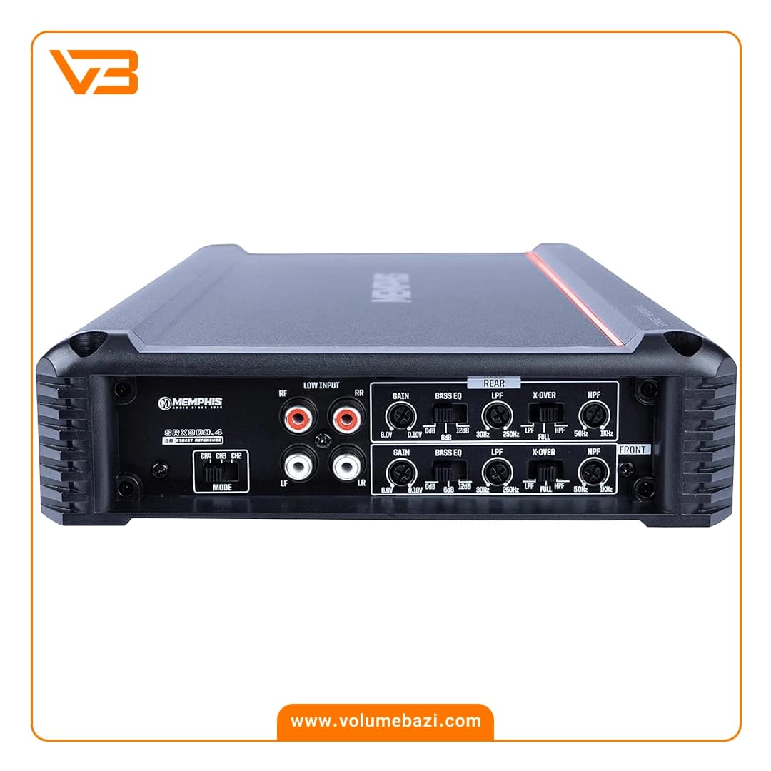 آمپلی فایر 4 کانال ممفیس مدل SRX300.4 — تصویر ۲