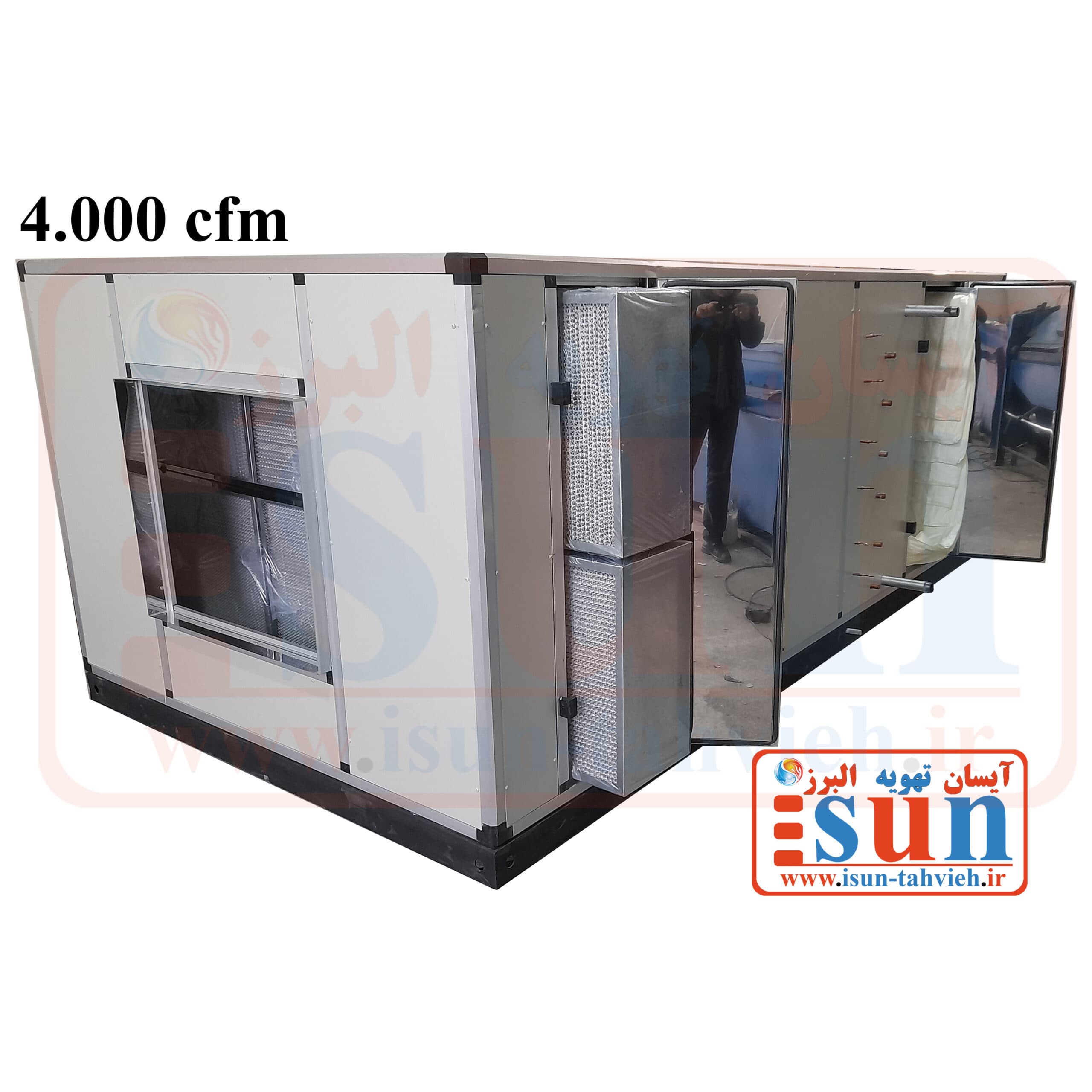 هواساز هایژنیک 4.000cfm بیمارستانی اتاق تمیز