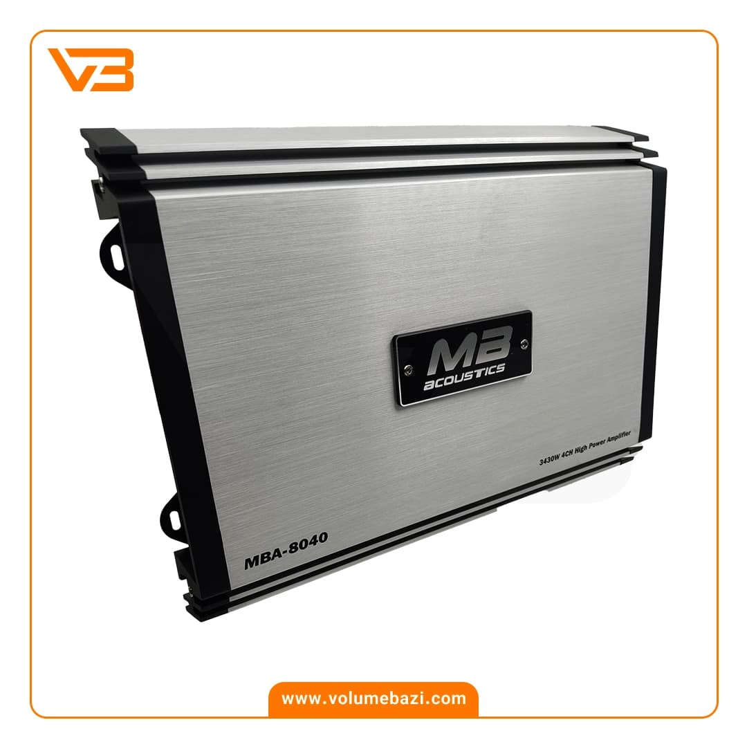 آمپلی فایر ام بی آکوستیکس مدل MBA-8040 — تصویر ۹