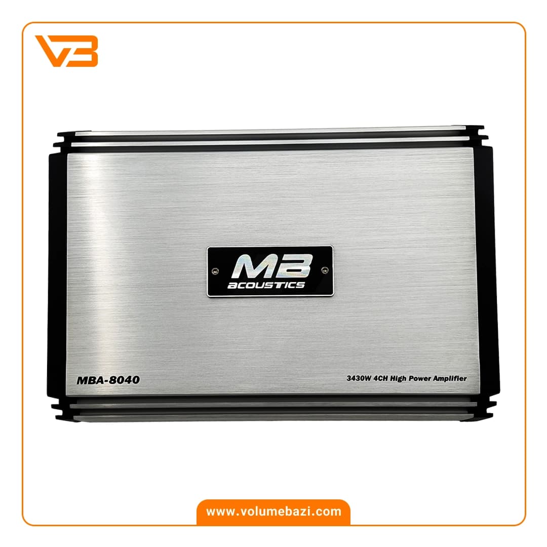 آمپلی فایر ام بی آکوستیکس مدل MBA-8040 — تصویر ۶