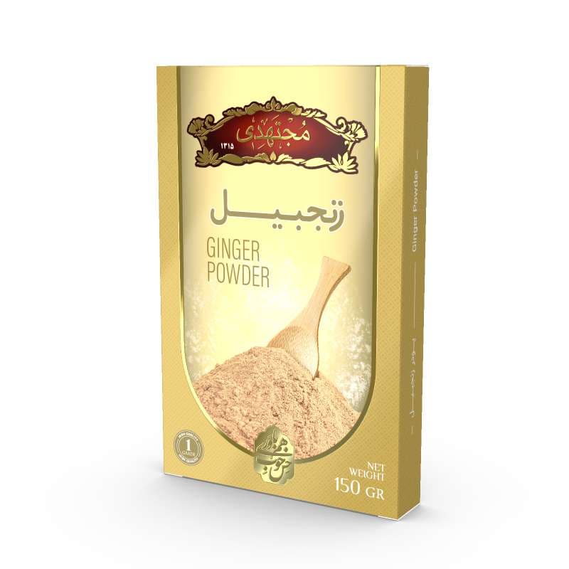 پودر زنجبیل 150 گرمی مجتهدی — تصویر ۳