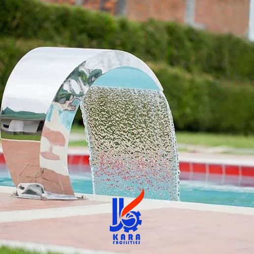 کرتین استخری منحنی کارا پول مدل W35 — تصویر ۳