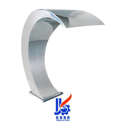 کرتین استخری منحنی کارا پول مدل W35