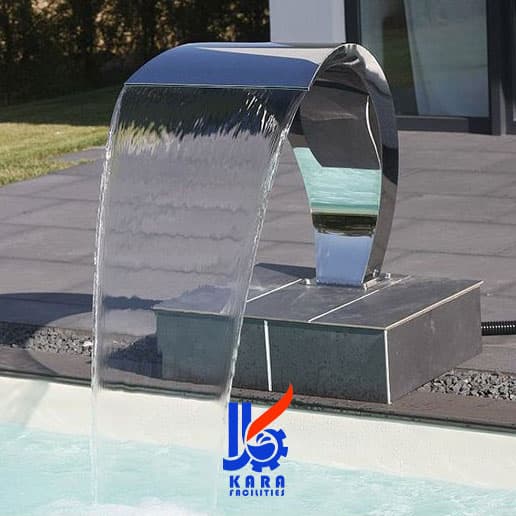 کرتین استخری منحنی کارا پول مدل W35 — تصویر ۲