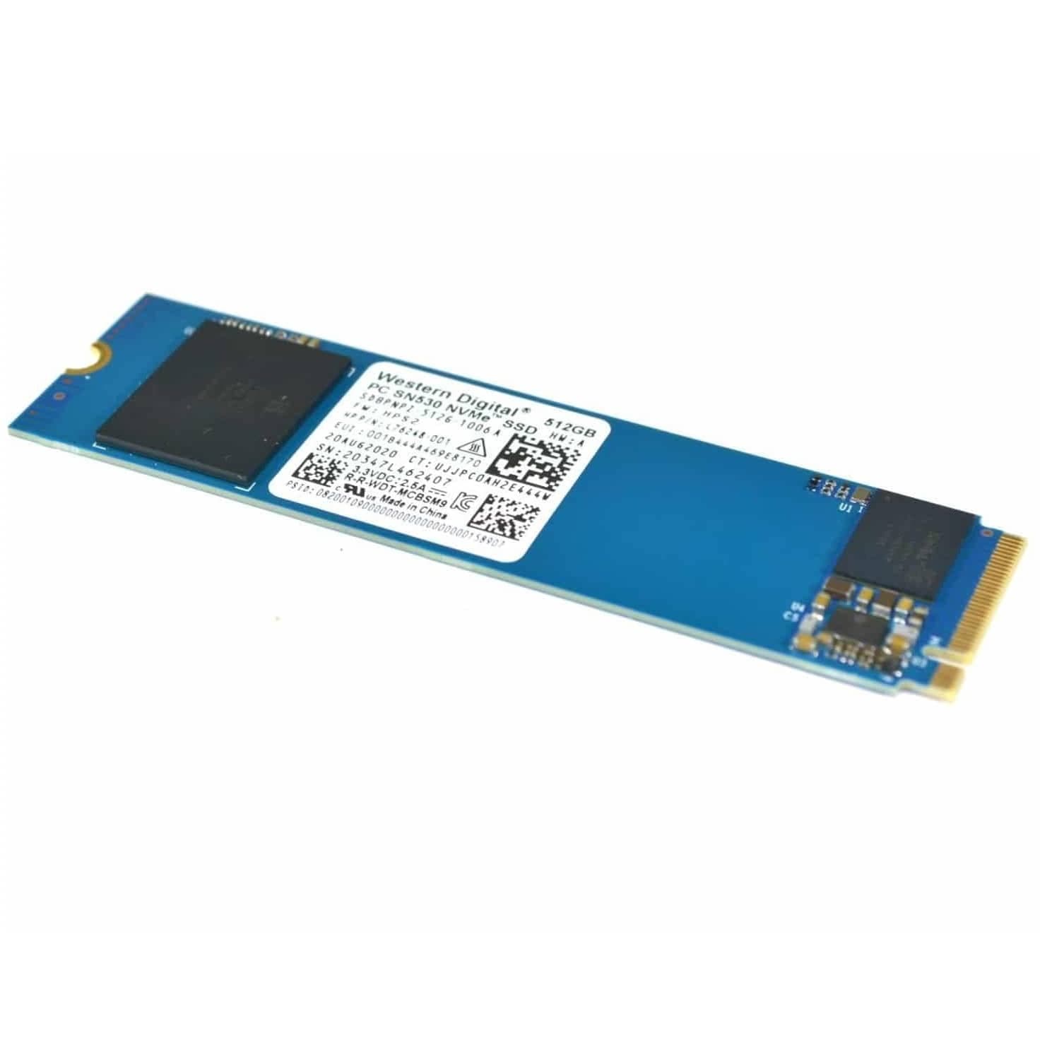 حافظه اس اس دی وسترن دجیتال مدل Western Digital SN530 256GB , کارکرده — تصویر ۱۰