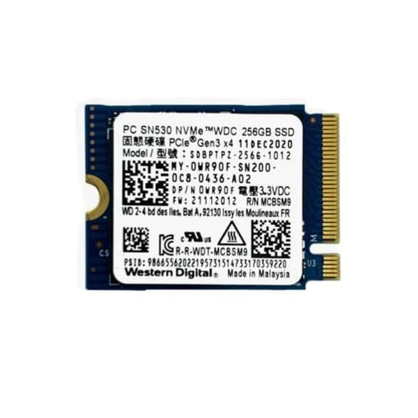 حافظه اس اس دی وسترن دجیتال مدل Western Digital SN530 256GB , کارکرده — تصویر ۵
