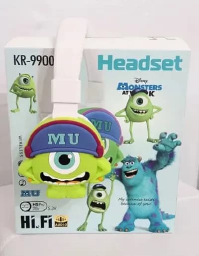 هدست بیسیم فانتزی عروسکی کارخانه هیولاها KR 9900