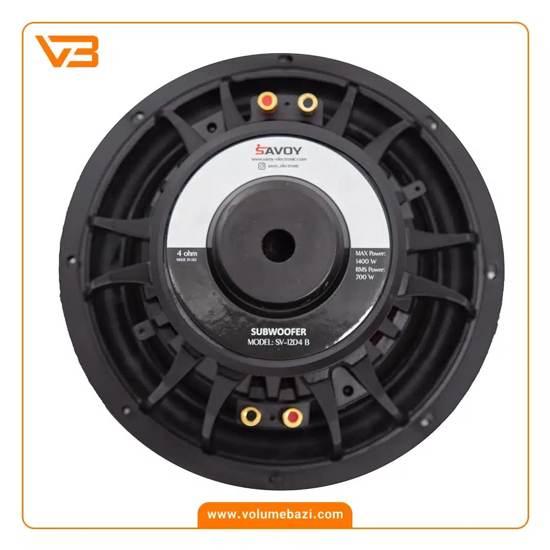 ساب ووفر ساووی مدل SV-12D4-B — تصویر ۲