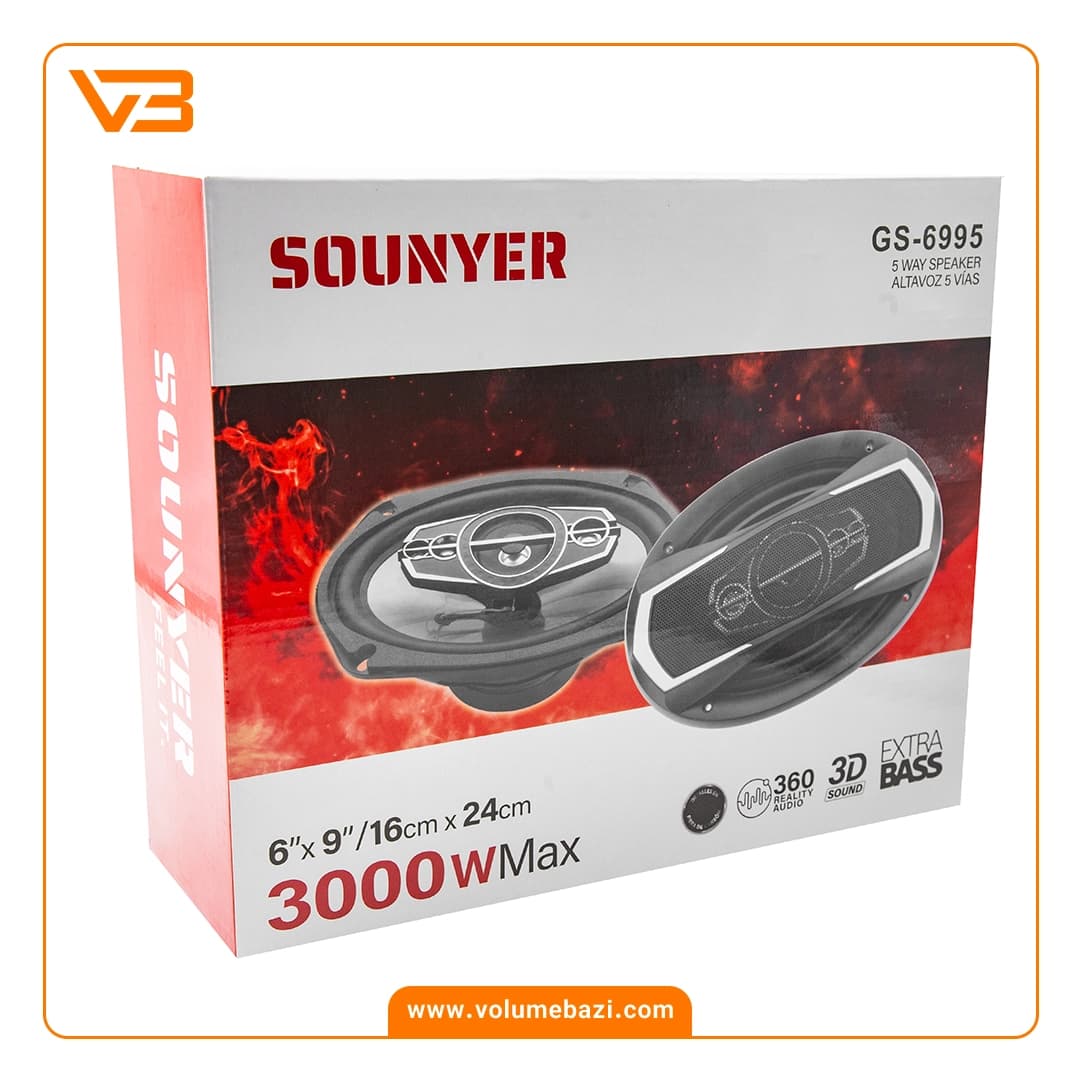 اسپیکر خودرو سونیر مدل GS-6995 — تصویر ۵