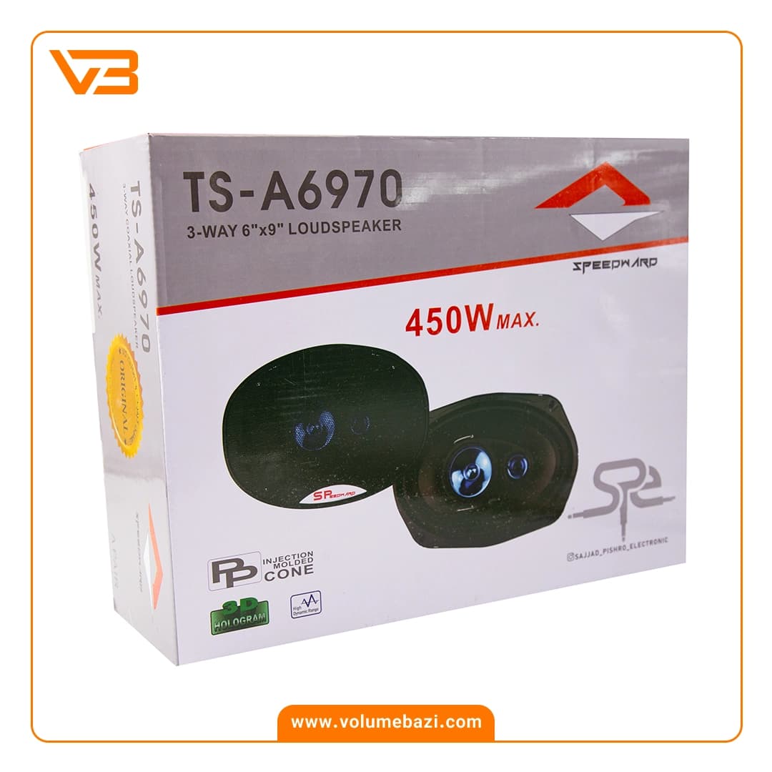 اسپیکر اسپید وارد مدل TS-A6970 بسته دو عددی — تصویر ۴