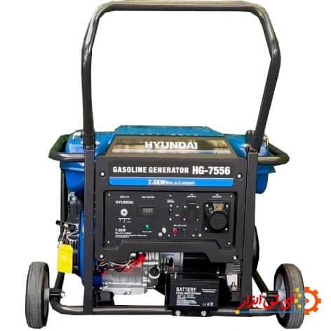 موتور برق 7500 وات هیوندای مدل HG-7556 — تصویر ۷