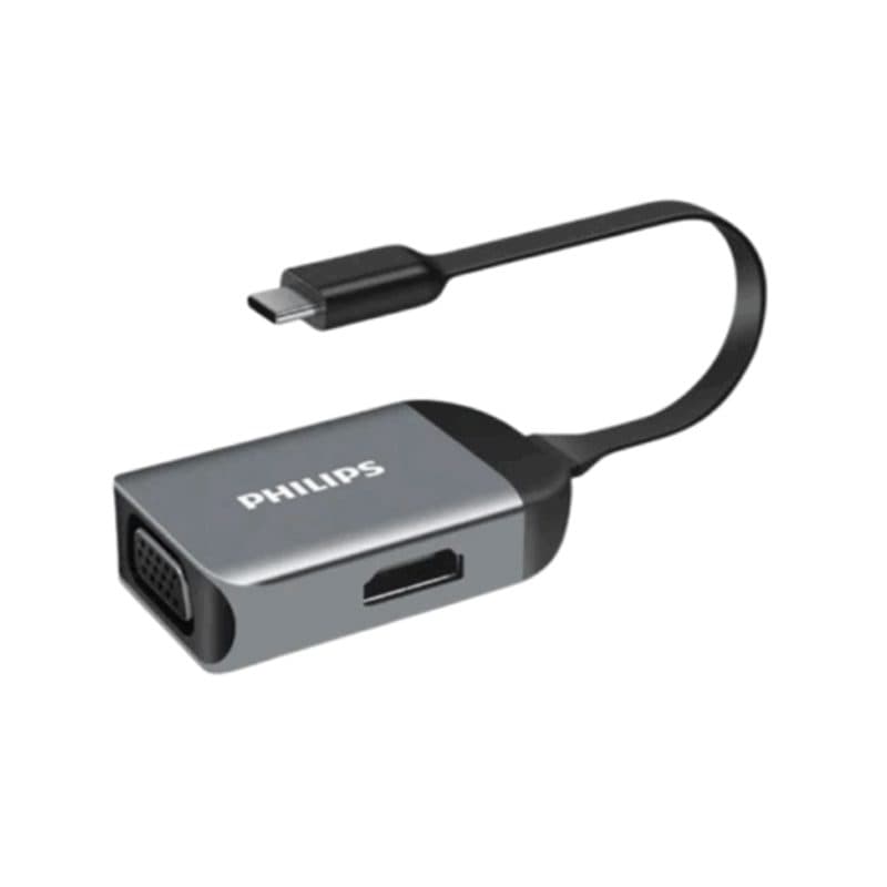 مبدل (فیلیپس) USB-Cبه HDMI/VGA مدل Philips SWR1607AM | SWR1607AM — تصویر ۲
