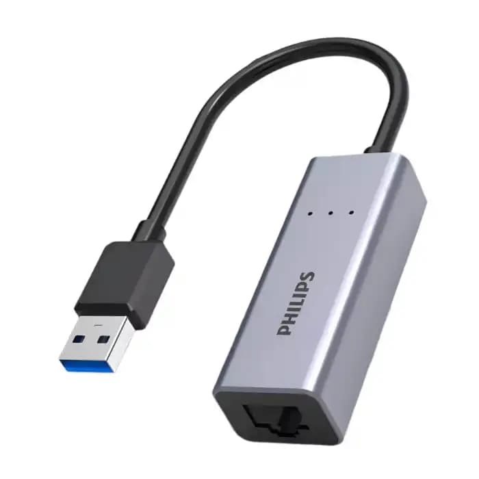 کارت شبکه (فیلیپس) USB.3 TO LAN مدل SWR1609 H/93 برند PHILIPS سرعت 1000