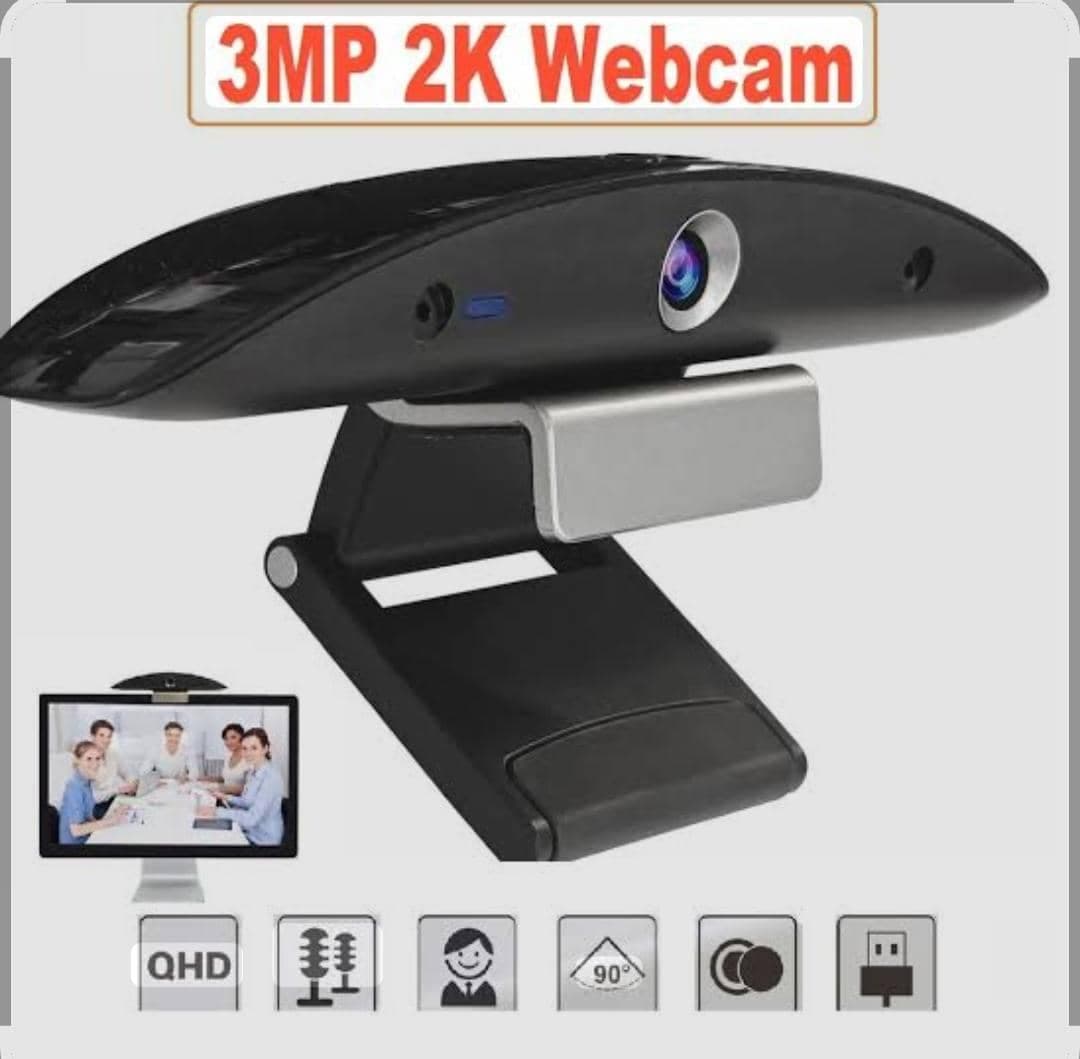 وب کم webcam haysenser 3mp 2k