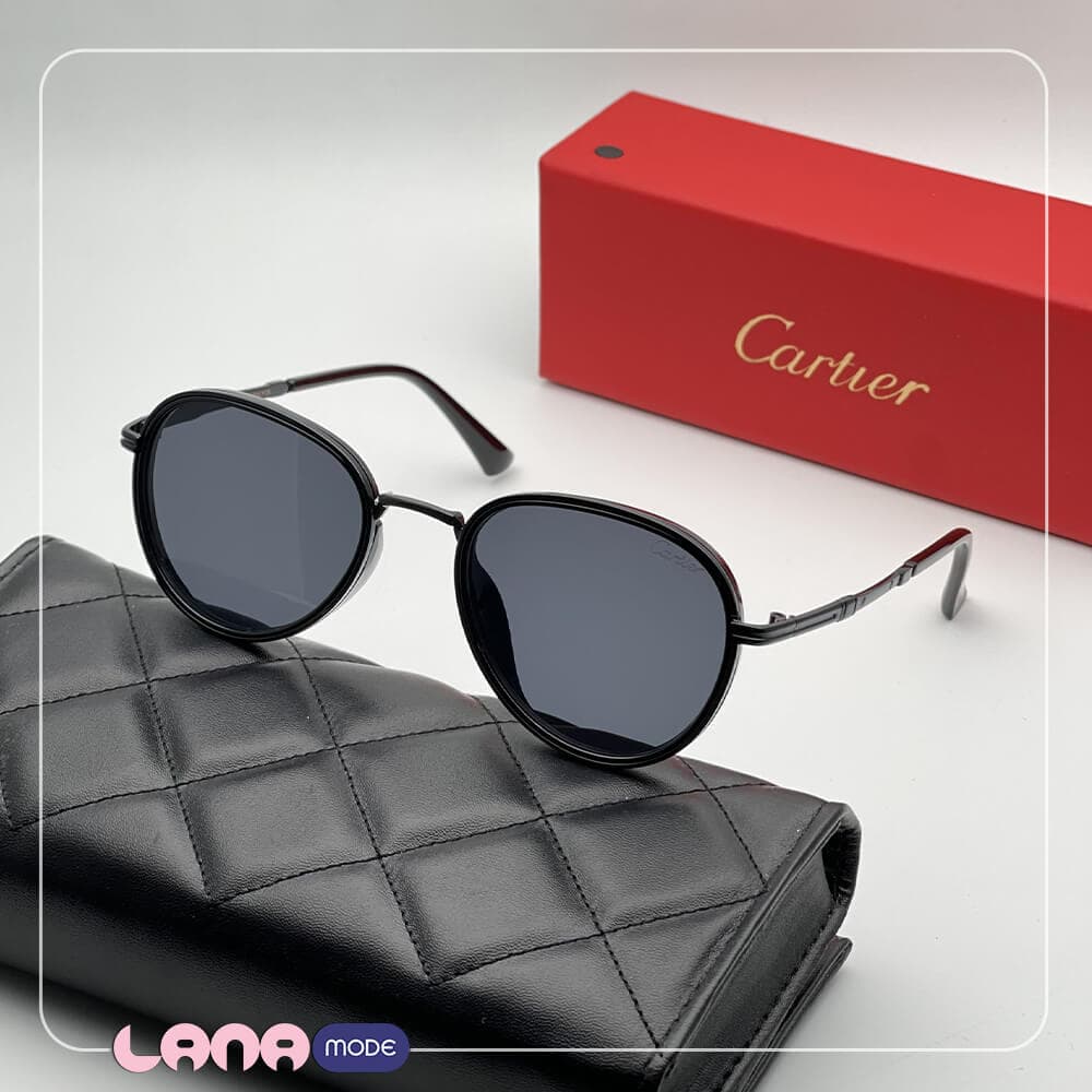 عینک کارتیر رنگ مشکی کد 02449 — تصویر ۳