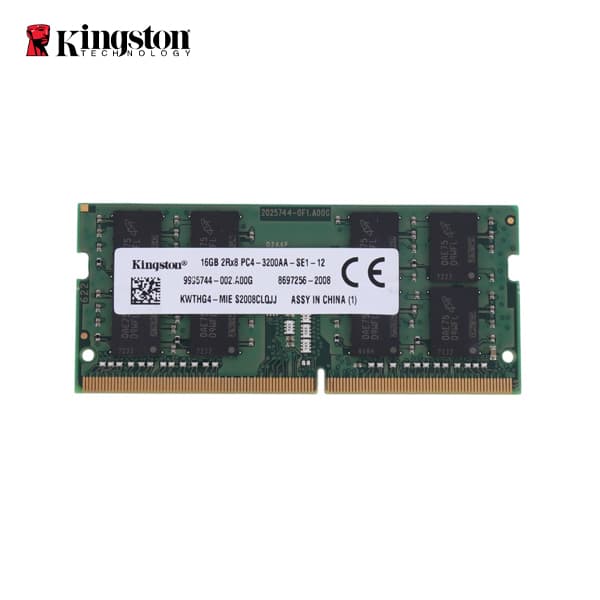 رم لپ تاپ کینگستون مدل KINGSTON 16GB 3200MHZ CL22 — تصویر ۳