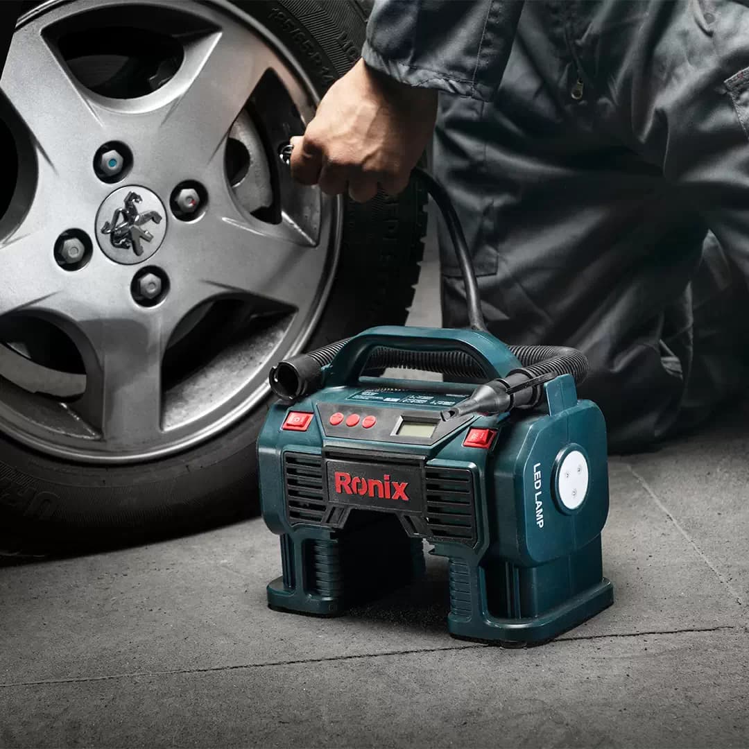 کمپرسور باد فندکی رونیکس مدل RH-4260B (فقط فندکی + کیف) — تصویر ۴