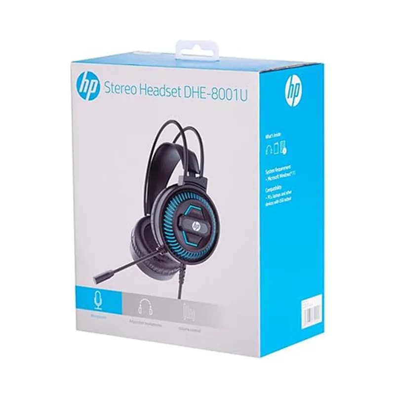هدست(هدفون) باسیم اچ پی hp DHE-8001U — تصویر ۲