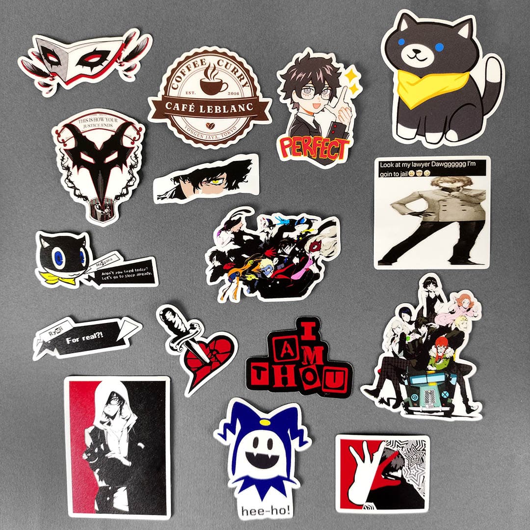 پک استیکر طرح Persona 5 — تصویر ۲