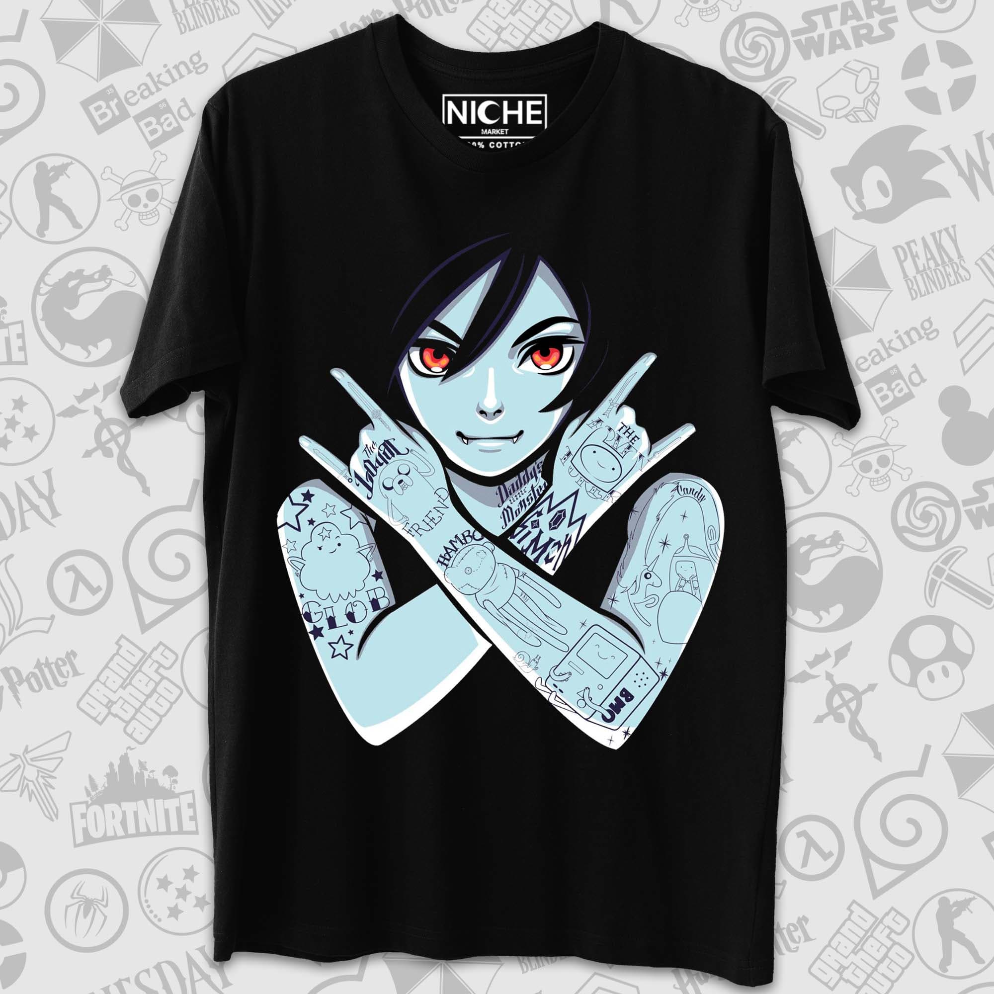 تیشرت Adventure Time طرح Marceline Rocks — تصویر ۲