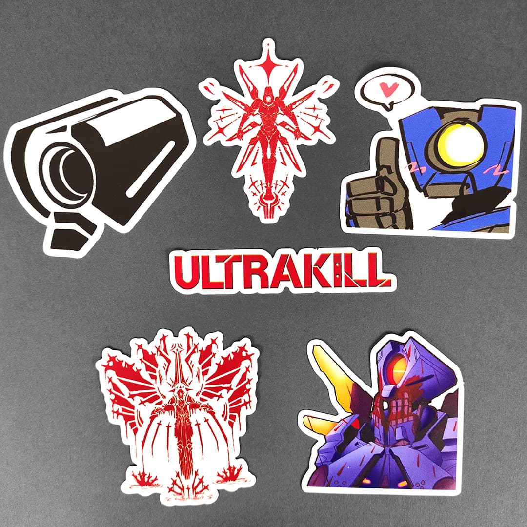 پک استیکر طرح Ultrakill