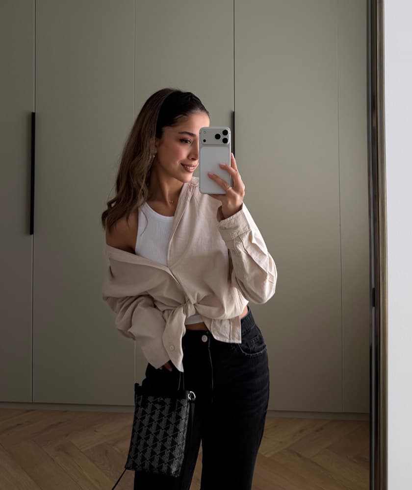 شومیز لینن Clyton105 — تصویر ۴