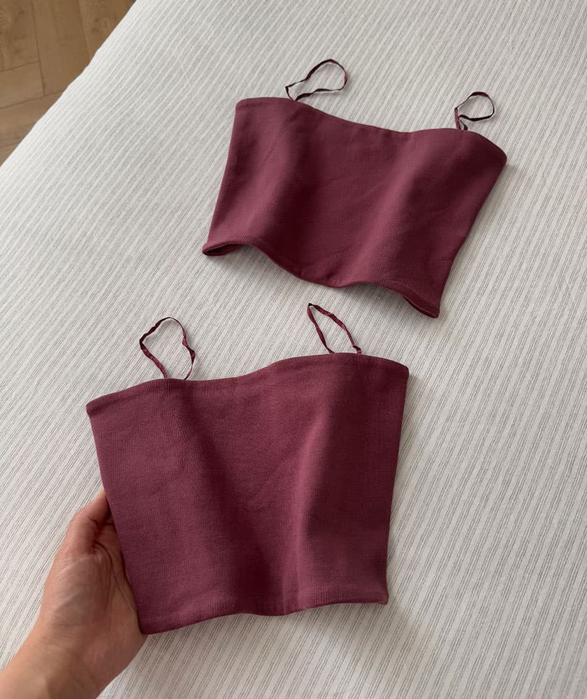 تیوب تاپ دکلته ZARA206
