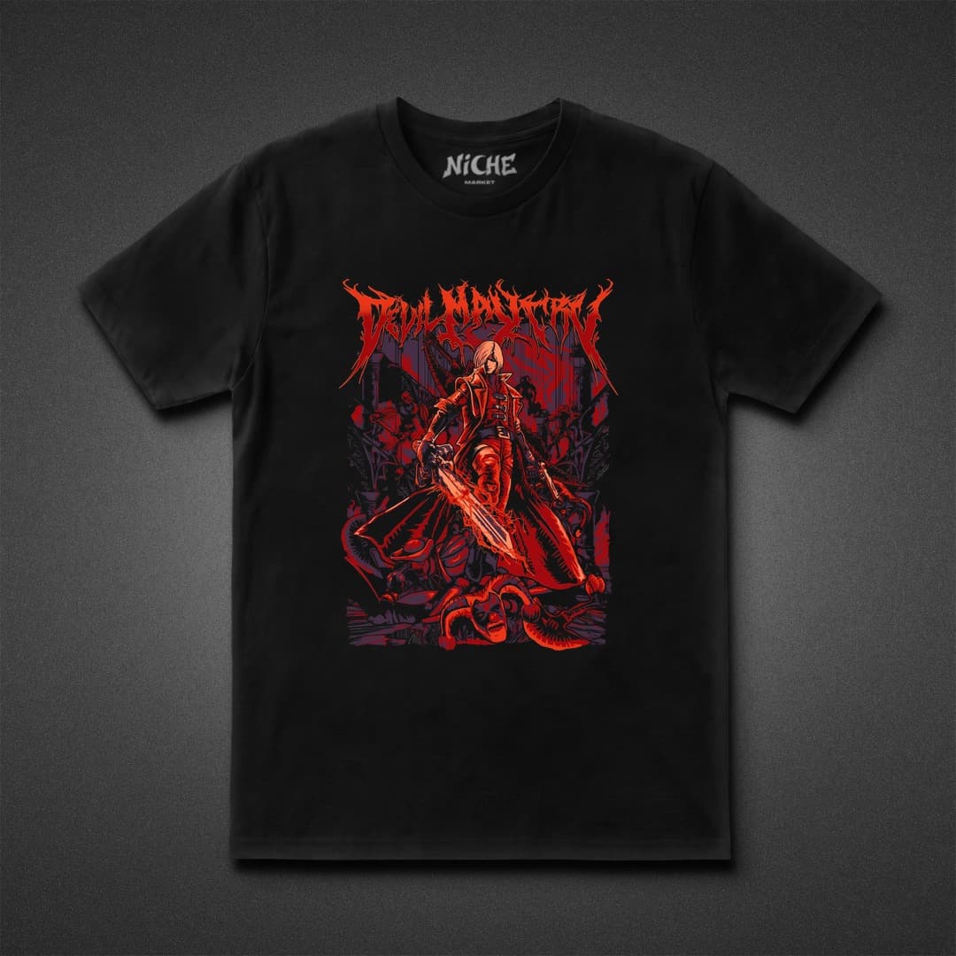 تیشرت Devil May Cry طرح DMC Metal — تصویر ۳