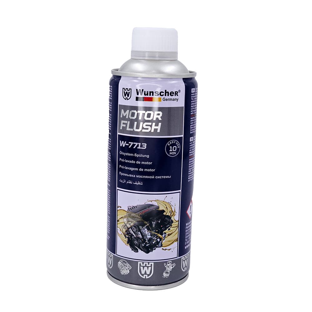محلول موتور شوی خودرو Wunscher MOTOR FLUSH مدل W-7713 — تصویر ۲