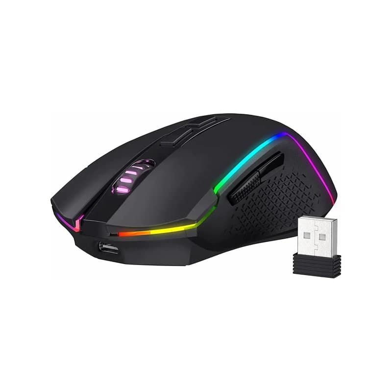 موس بی سیم/باسیم گیمینگ ردراگون TRIDENT PRO M693 RGB — تصویر ۱۱